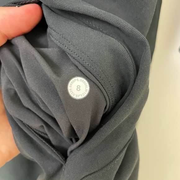 Lululemon Athletica Perfectly Poised Button Down Dress 3/4 Sleeve Black Size 8 - Picture 5 of 7